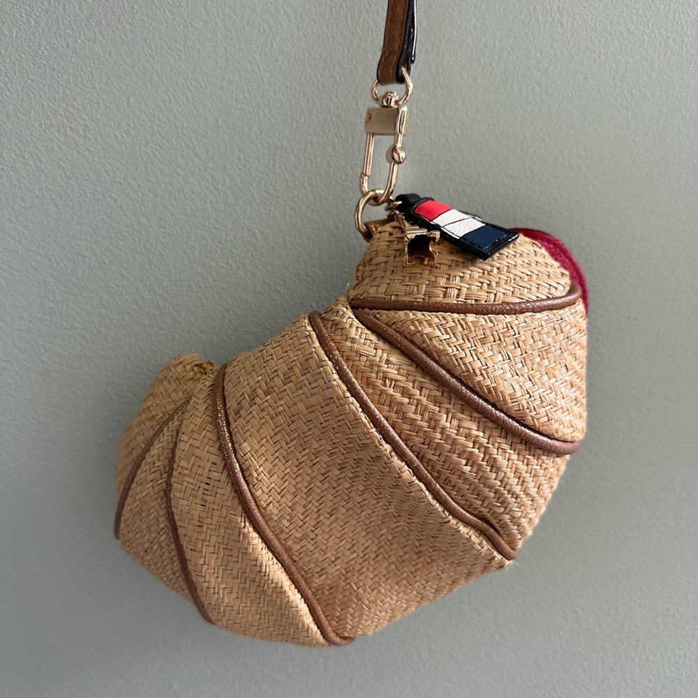 Betsey Johnson Croissant wristlet